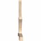 Ekena Millwork Davenport Smooth Timber Gable Bracket, Douglas Fir, 96"W x 48"H x 3 1/2"D x 3 1/2"F, 12/12 Pitch GBW096X48X0404DAV00SDF - alternate 2